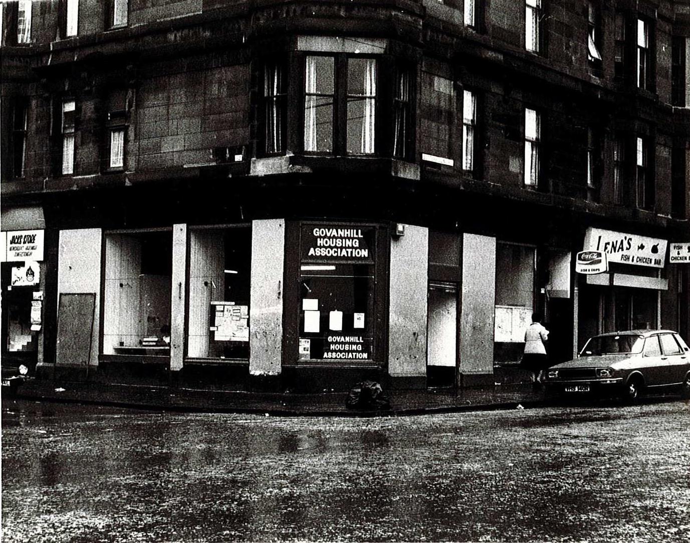 First Govanhill Association Office 1975