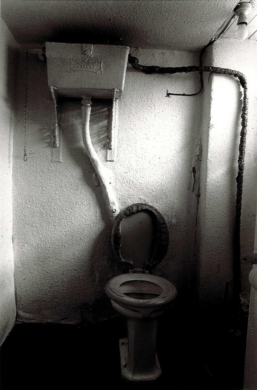 Very old toilet