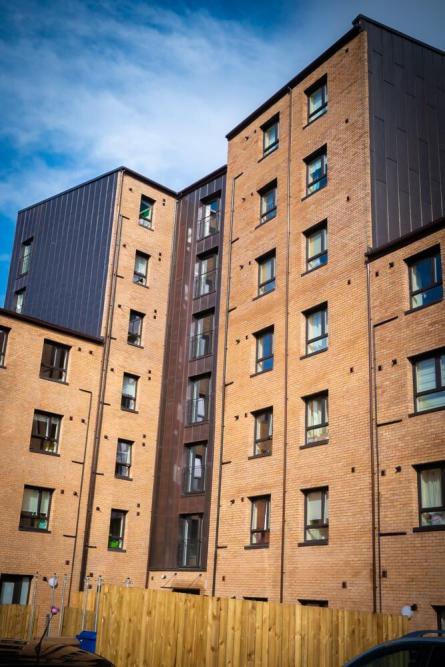 Victoria Road Flats Side View